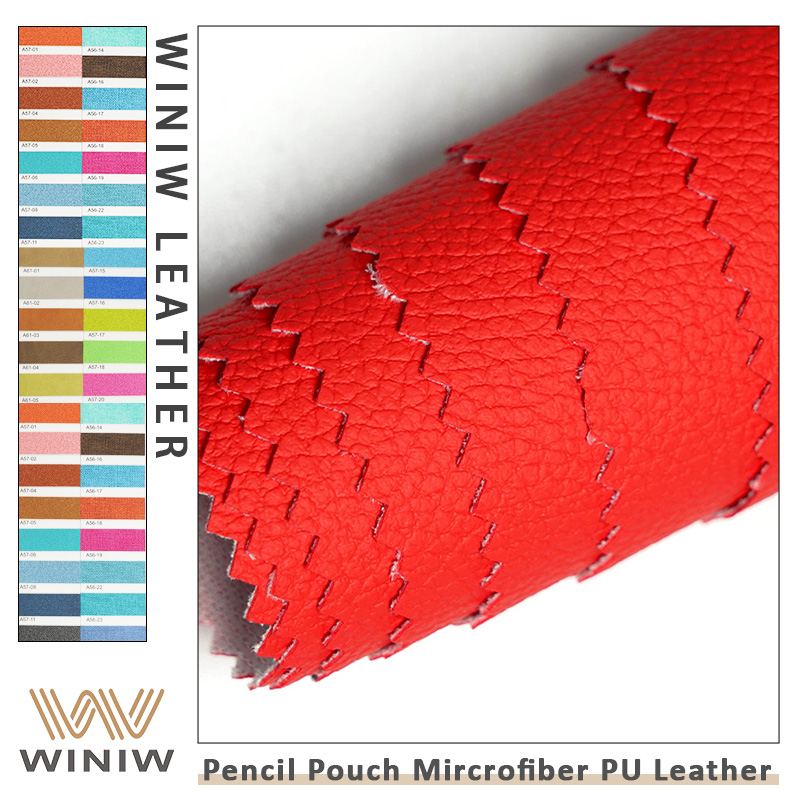 Synthetic Leather For Pencil Pouch